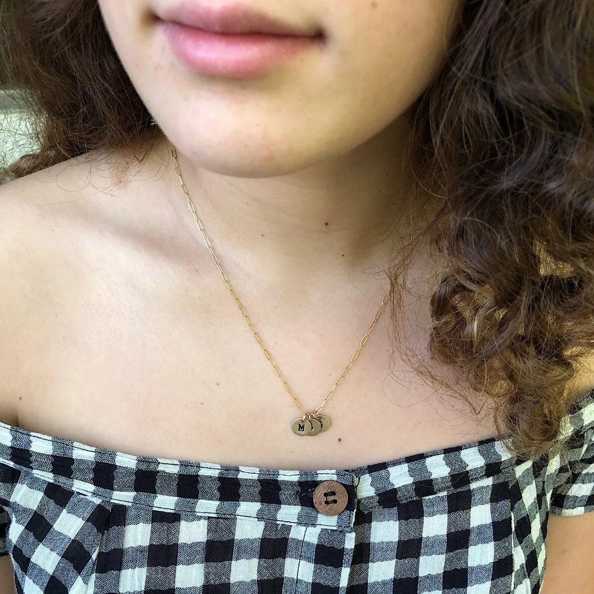 Little ID Disc Necklace