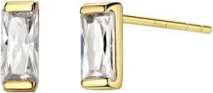 Michooyel 9K/14K Solid Gold Petal Stud Earrings Studs Climber Earrings for Women