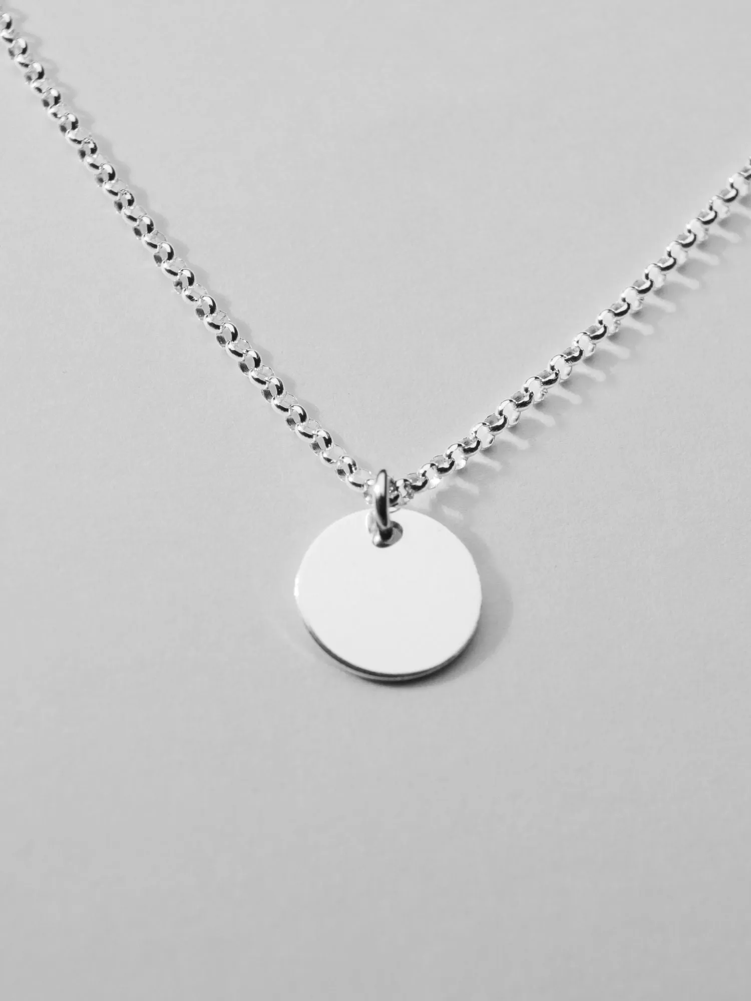 Mini Disc Necklace