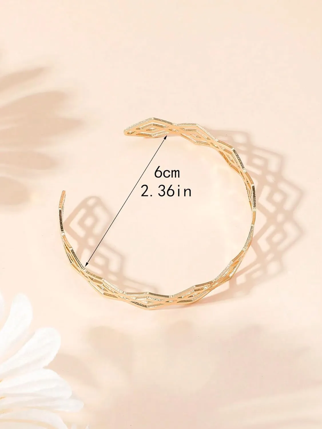 Minimalist Arm Cuff Layered Bracelet for Women Upper Arm Cuff Bracelet Elegant Bangle Round Bracelet for Party Accessories