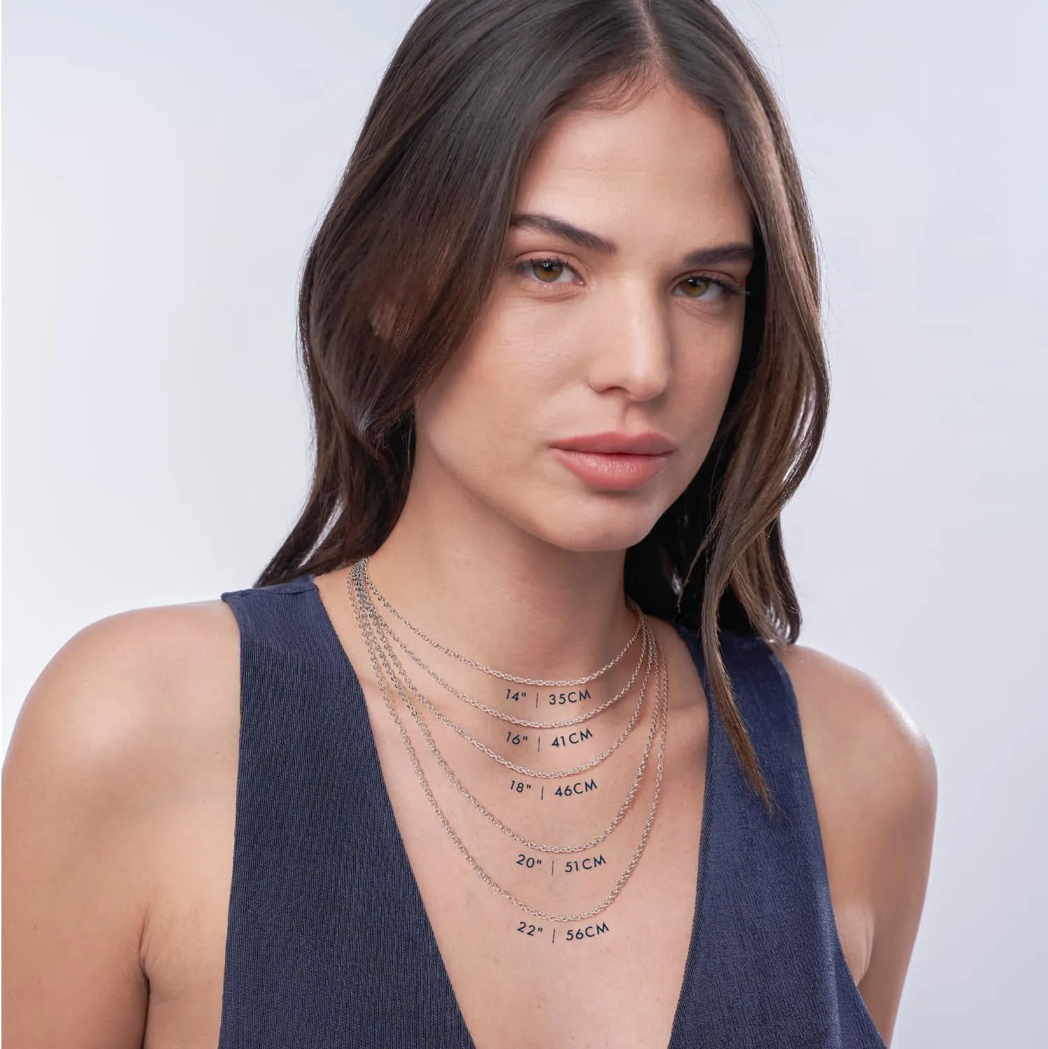 MYKA - Personalized Japanese, Arabic, Hebrew, Greek, Chinese, Cyrillic, Hindi Name Necklace for Woman, Her, Men, Him - Custom Made with Any Name - Unisex Jewelry Gift for Mother's Day, Father's Day, Birthday - in Sterling Silver or Gold Plating