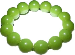 Natural Beads Fluorite Luminous gem Stone Beads Link Elastic Bracelet Glow in Dark Luminous Stones Bracelets Fine Jewelry