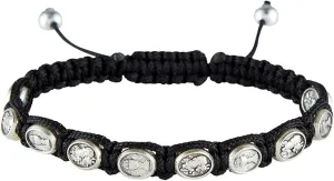 Needzo First Holy Communion Catholic Bracelet, Unique Gift From Godparents, 8 Inches Adjustable