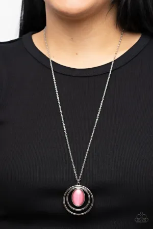 Paparazzi Necklace ~ Epicenter of Elegance - Pink