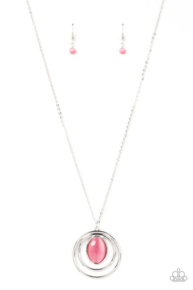 Paparazzi Necklace ~ Epicenter of Elegance - Pink