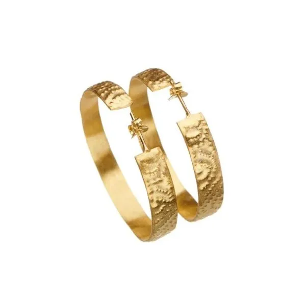 Pharaohs Hoop Earrings