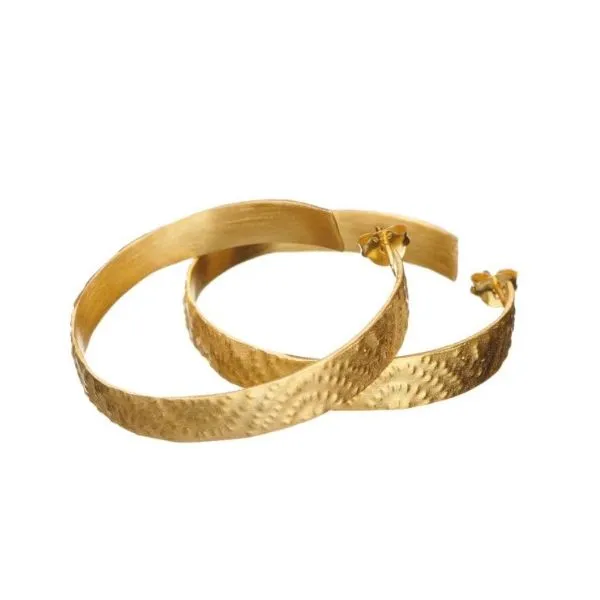Pharaohs Hoop Earrings