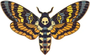 Pinsanity Death's Head Hawkmoth Enamel Lapel Pin