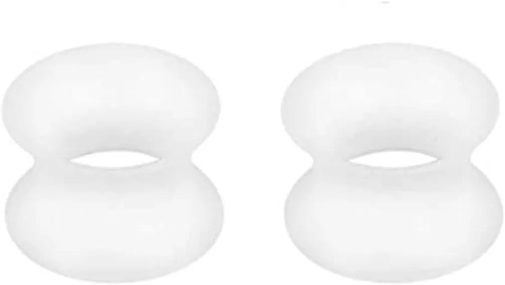 Plugs Gauges Elegant, Gauges for Ears Silicone Body Piercing Jewelry Tunnels Hoop Gift for Mens Womens