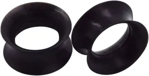 Plugs Gauges Elegant, Gauges for Ears Silicone Body Piercing Jewelry Tunnels Hoop Gift for Mens Womens