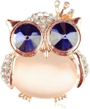 Rhinestone Vivid Animal Brooch for Women And Men Unisex Pin Crystal Design Jewelry Personality Lapel Backpack Badge Hat Bag Winter Coat Decoration Accessories