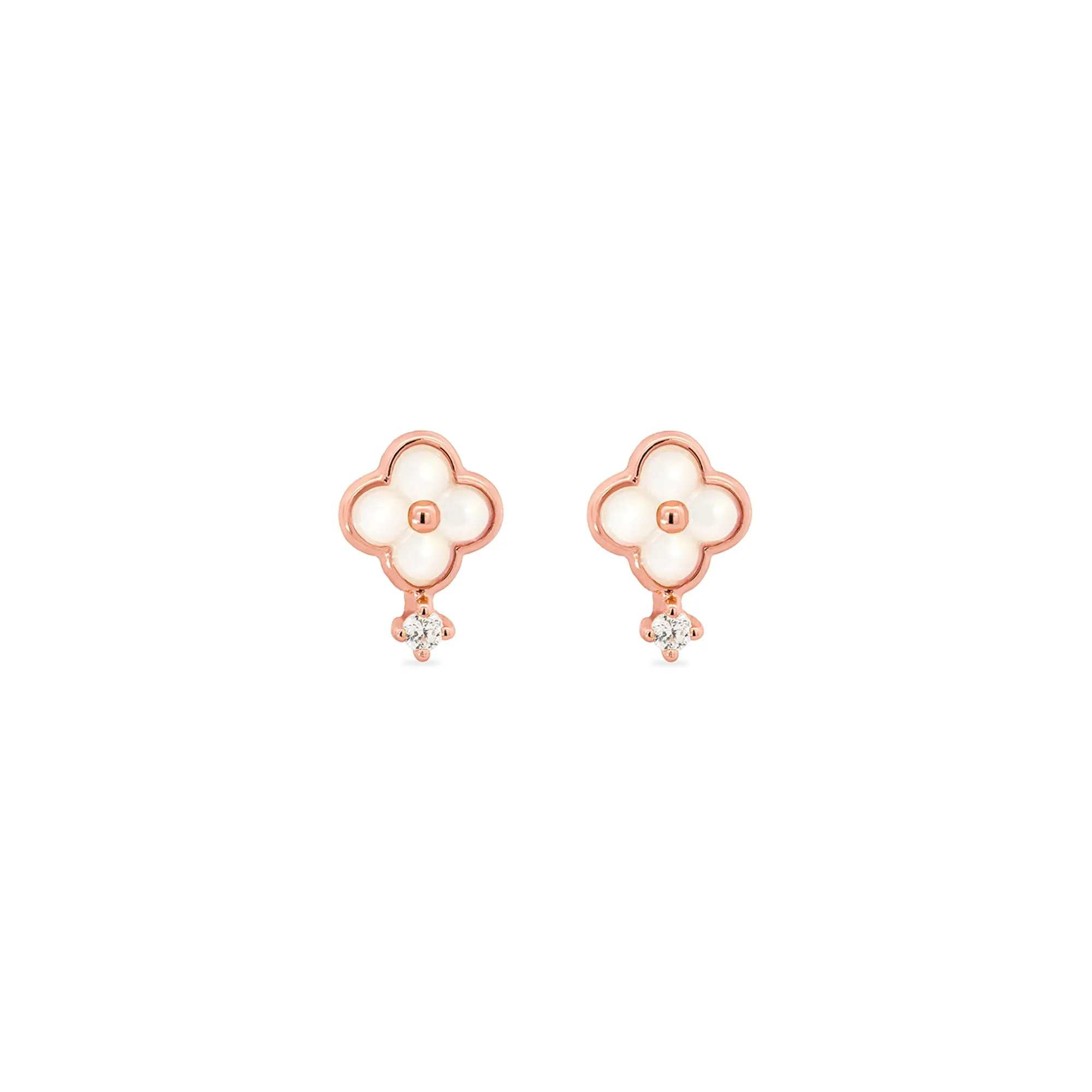 Rose Gold Gretchen Studs