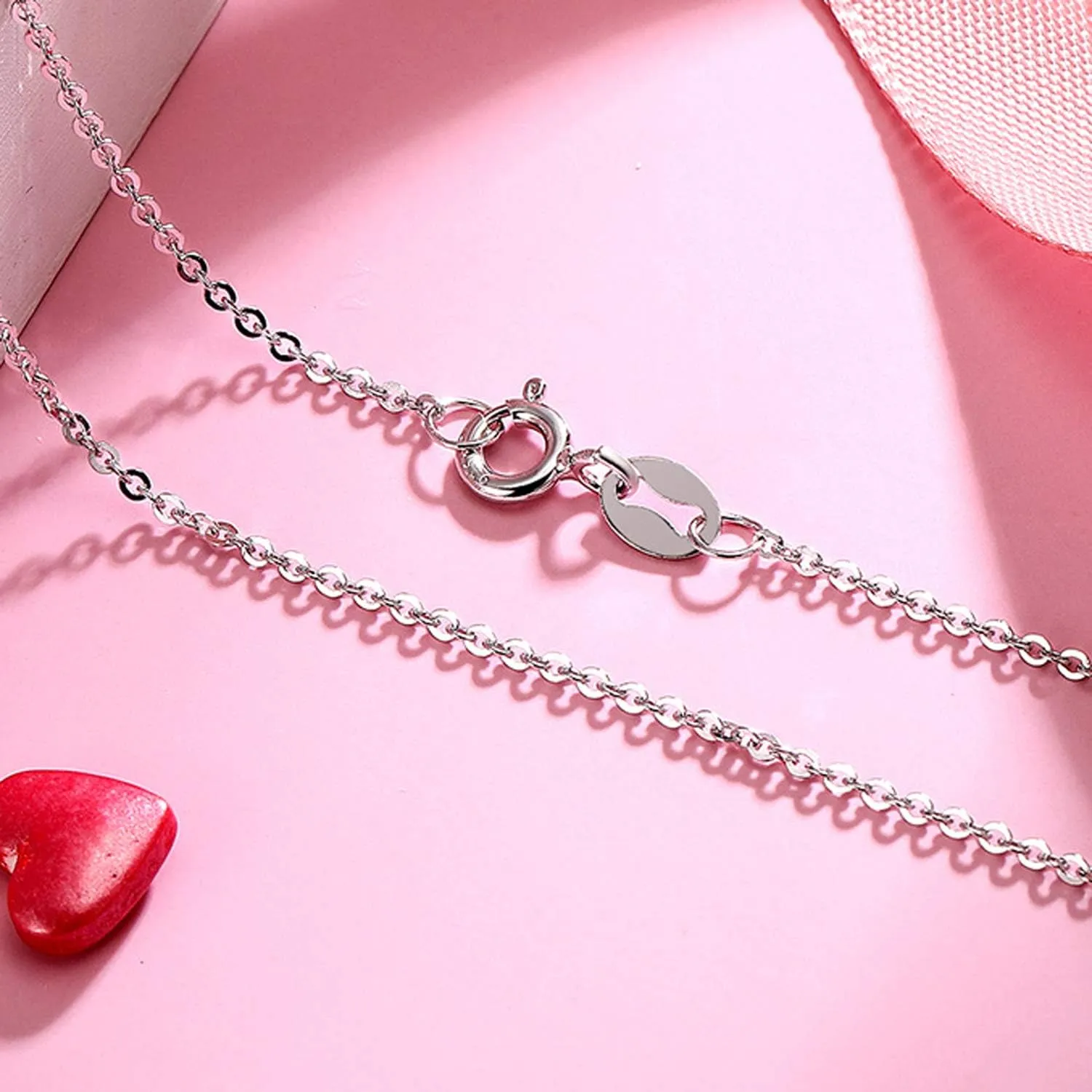 S925 Sterling Silver Initial Letter Necklaces for Women Dainty Letter Chain Necklace for Women Personalized Jewelry Gifts