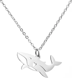 seensea Animal Necklace Pet Pendant Memorial Personalized Charm Unique Gift Lover Jewelry