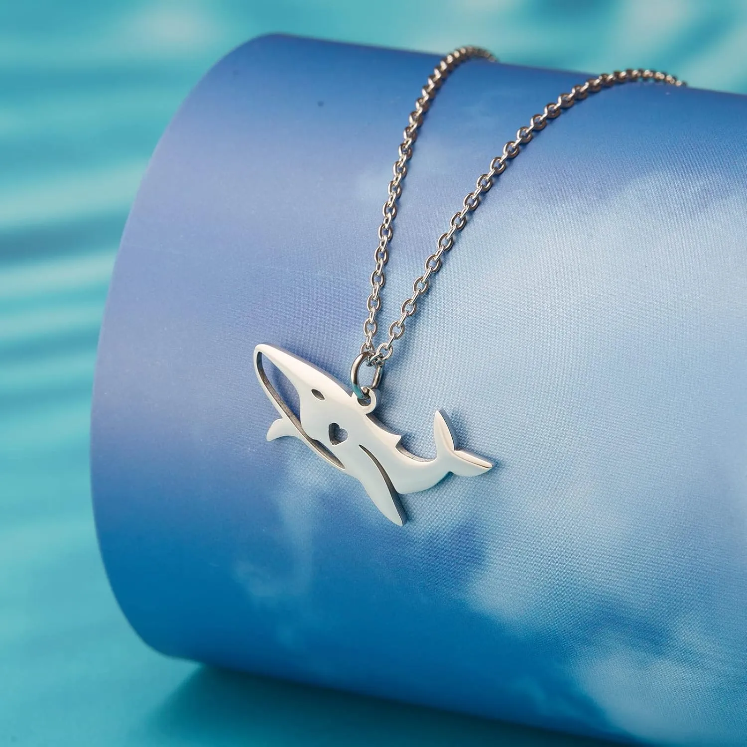 seensea Animal Necklace Pet Pendant Memorial Personalized Charm Unique Gift Lover Jewelry