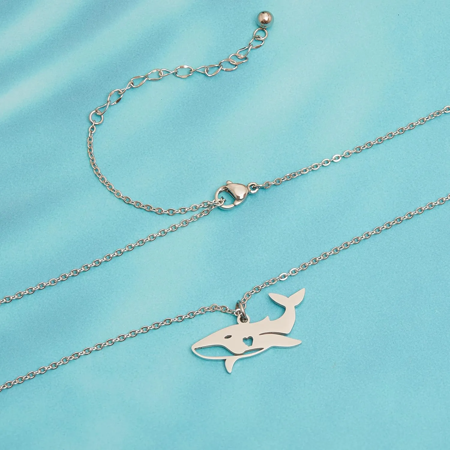 seensea Animal Necklace Pet Pendant Memorial Personalized Charm Unique Gift Lover Jewelry