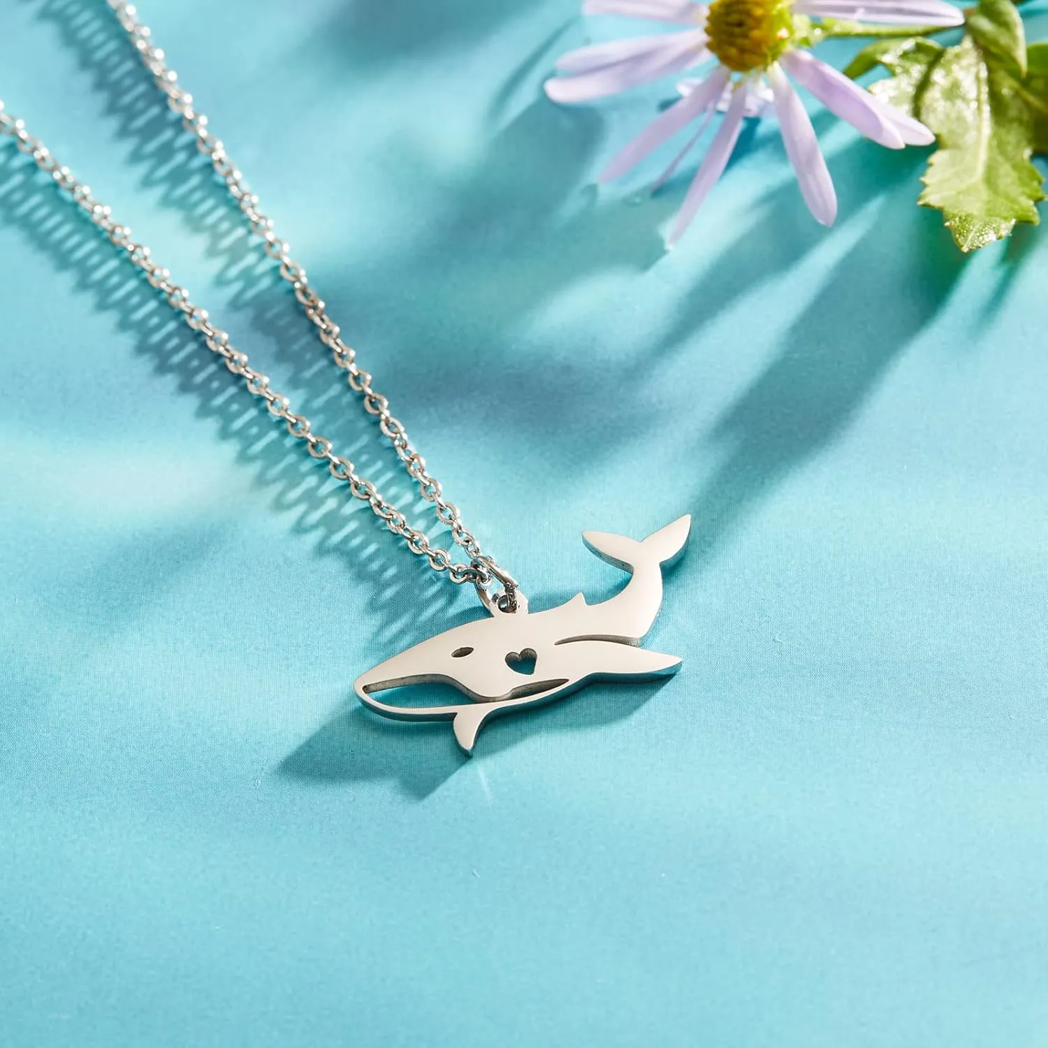 seensea Animal Necklace Pet Pendant Memorial Personalized Charm Unique Gift Lover Jewelry