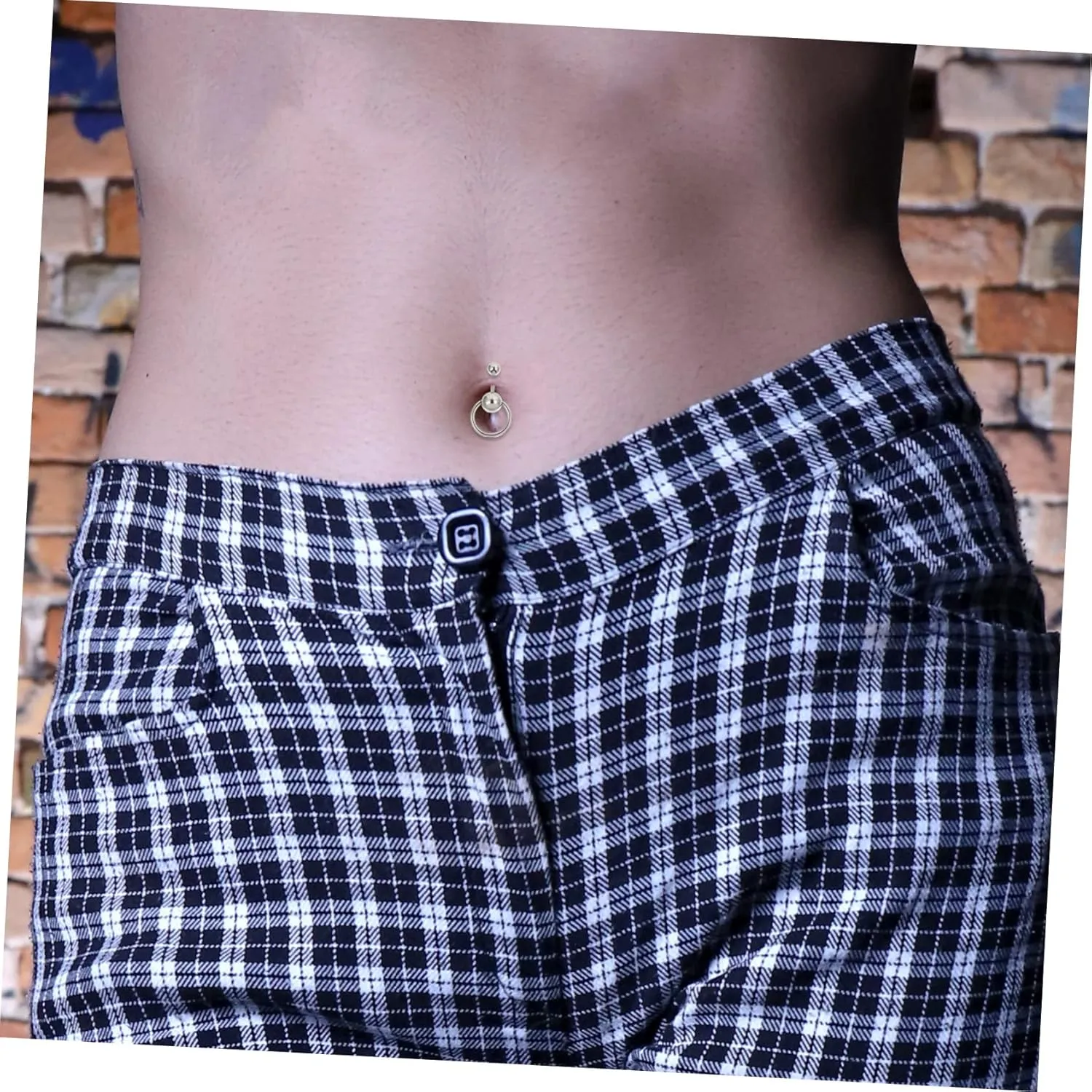 Set Ring Navel Navel Titanium Steel Belly Ring pregnancy belly ring navel ring belly stud earrings belly