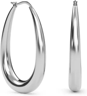 SHOP LC Stainless Steel Hoop Earrings for Women Fashion Jewelry Trendy Birthday Gifts for Women