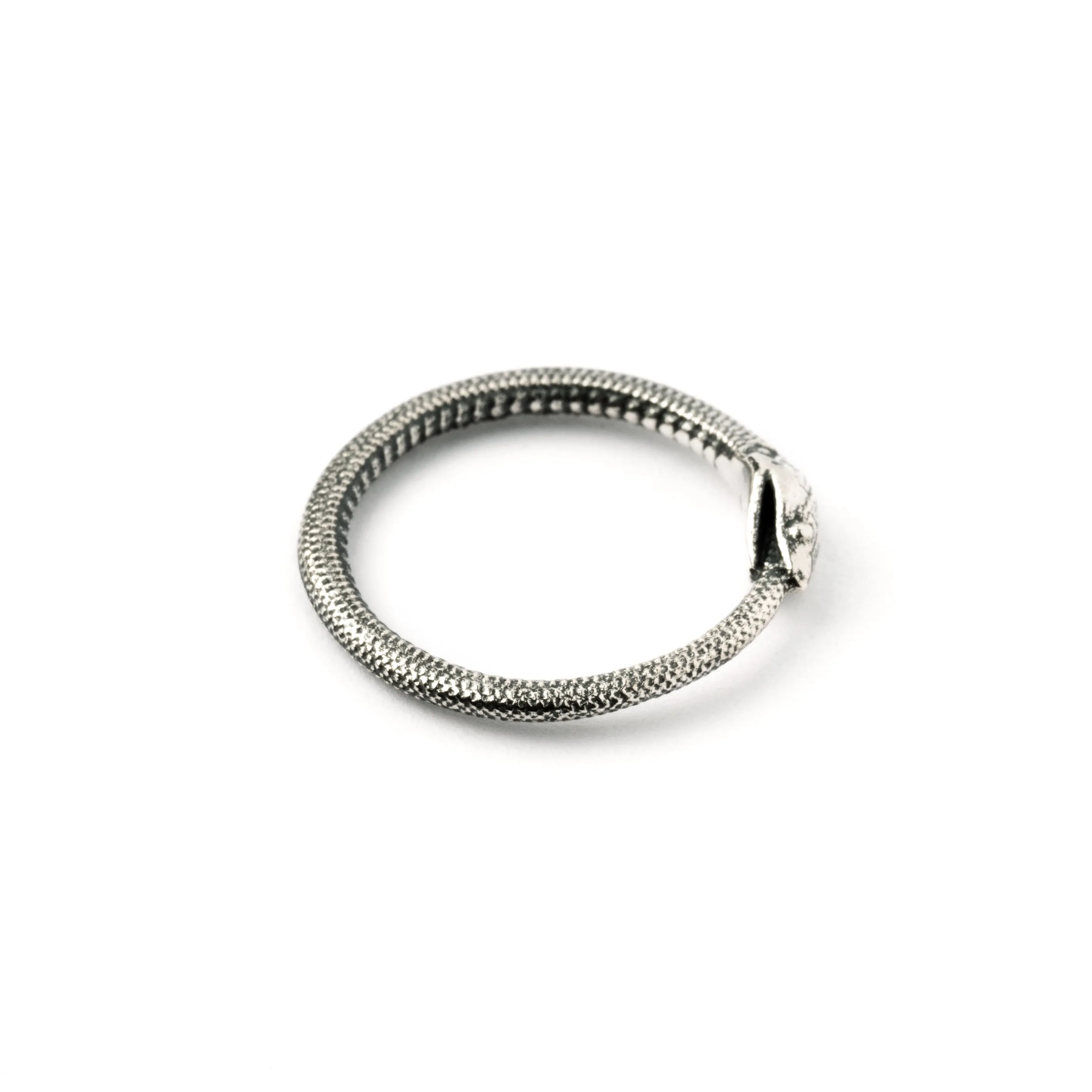 Silver Ouroboros Ring