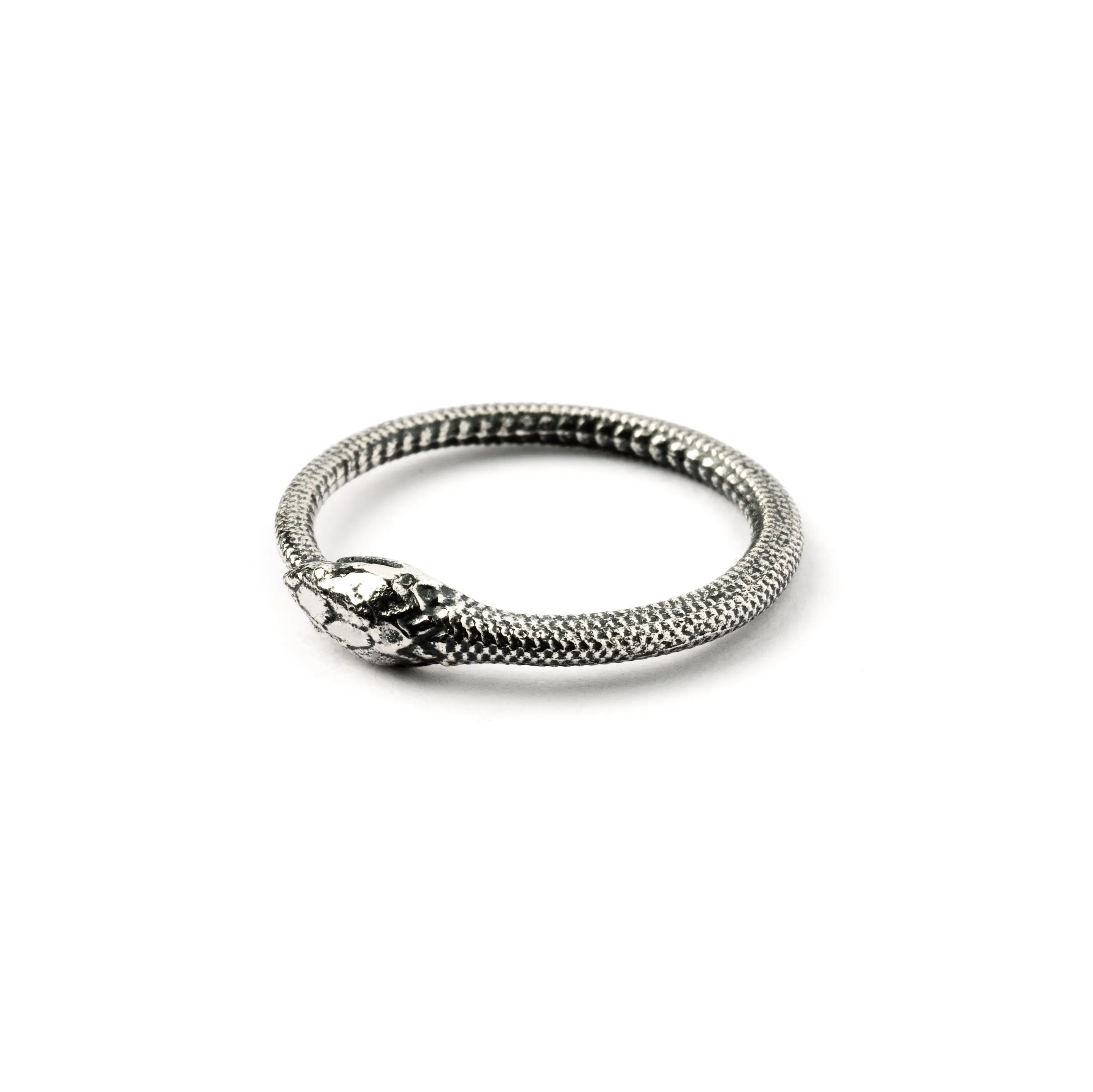 Silver Ouroboros Ring