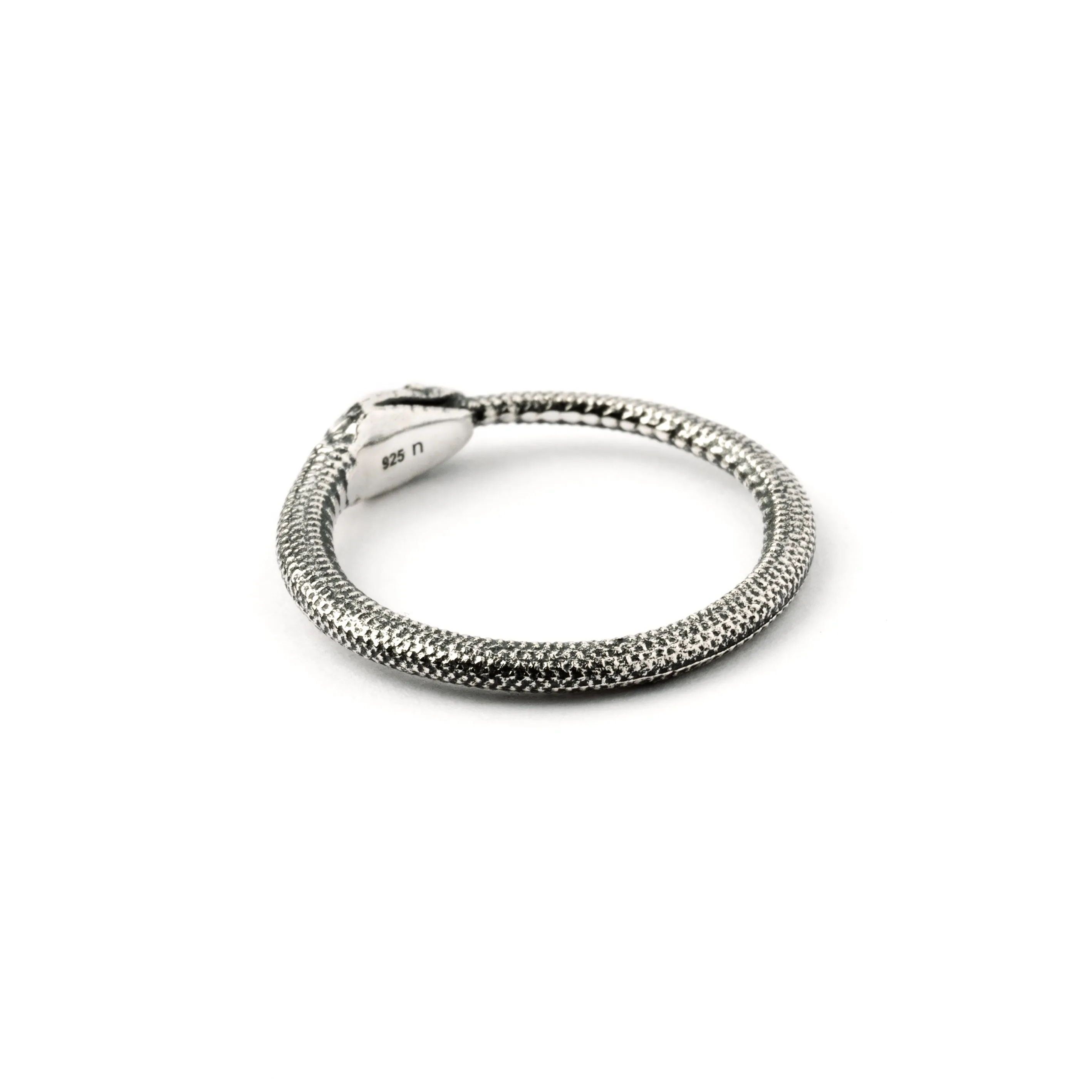 Silver Ouroboros Ring