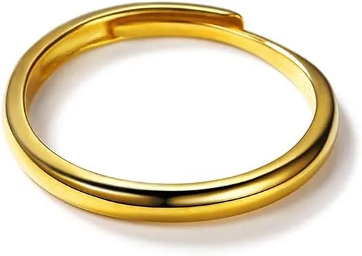 SILVERCUTE Wedding Band Rings S925 Sterling Silver Platinum Plated/18K Gold Plated Tarnish Resistant Open Ring,Birthstone Cubic Zirconia Fine Rings