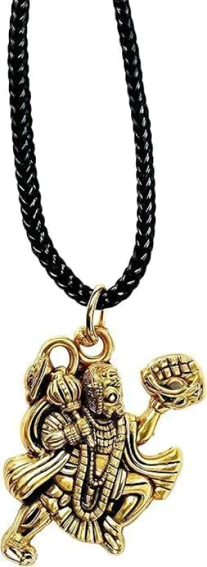 Spiritual Hanuman Lord Hanuman Shri Ram bhakt Religious Temple Hindu God Jewelry Locket Pendant for Men Women