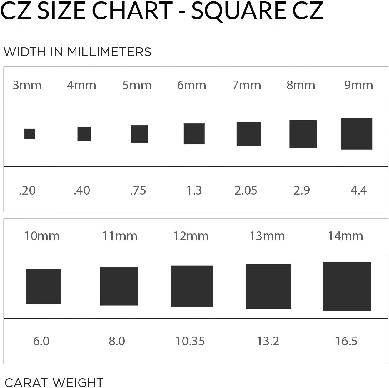 Square Cubic Zirconia Solitaire Princess AAA CZ Stud Earrings For Women Men 14K Gold Plated Sterling Silver 5 6 7 8MM