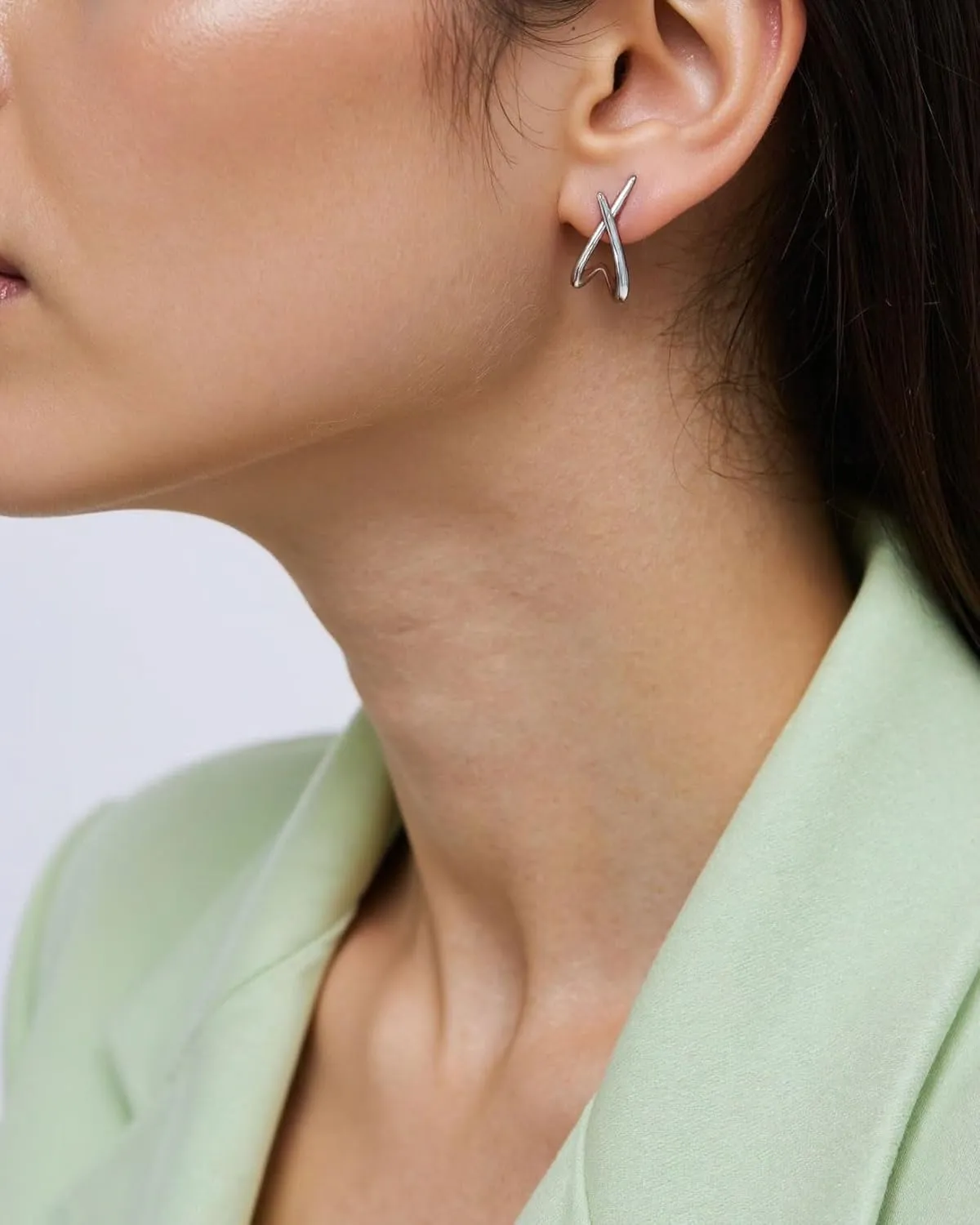 Starfish Shell Stud Earrings for Women Gold Silver Chunky Seashell Drop Dangle Earring Dainty Beach Summer Themed Jewelry