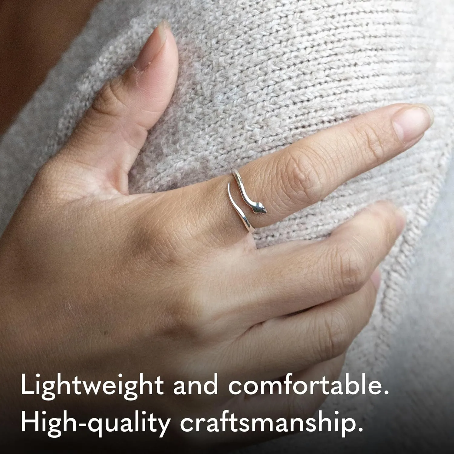 Sterling Silver Rings - Sterling Silver Adjustable Ring, Jewelry for Women, Recycled Silver, Gift for Women Womens Rings