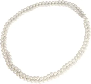 Summer Ladies Party Beach Long Imitation Pearls Necklace For Women Elegant Wedding Jewelry Long Sweater Chain