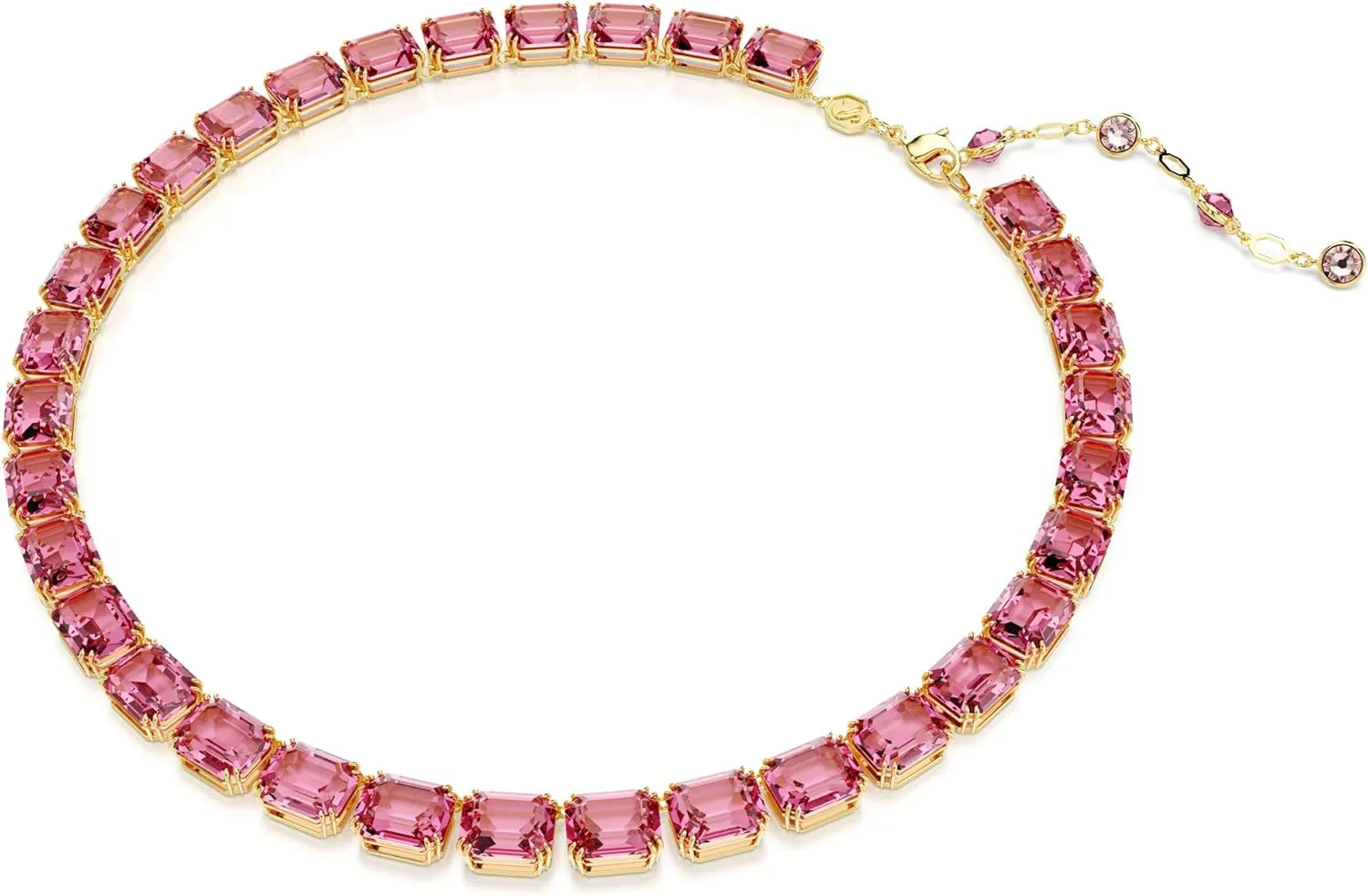 Swarovski Millenia Earrings and Necklace Crystal Jewelry Collection, Clear Crystals, Rhodium Tone Finish