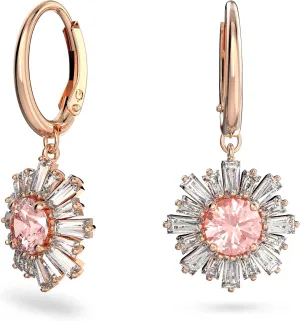 SWAROVSKI Sunshine Jewelry Collection, Pink Crystals, Rose Gold Tone Finish