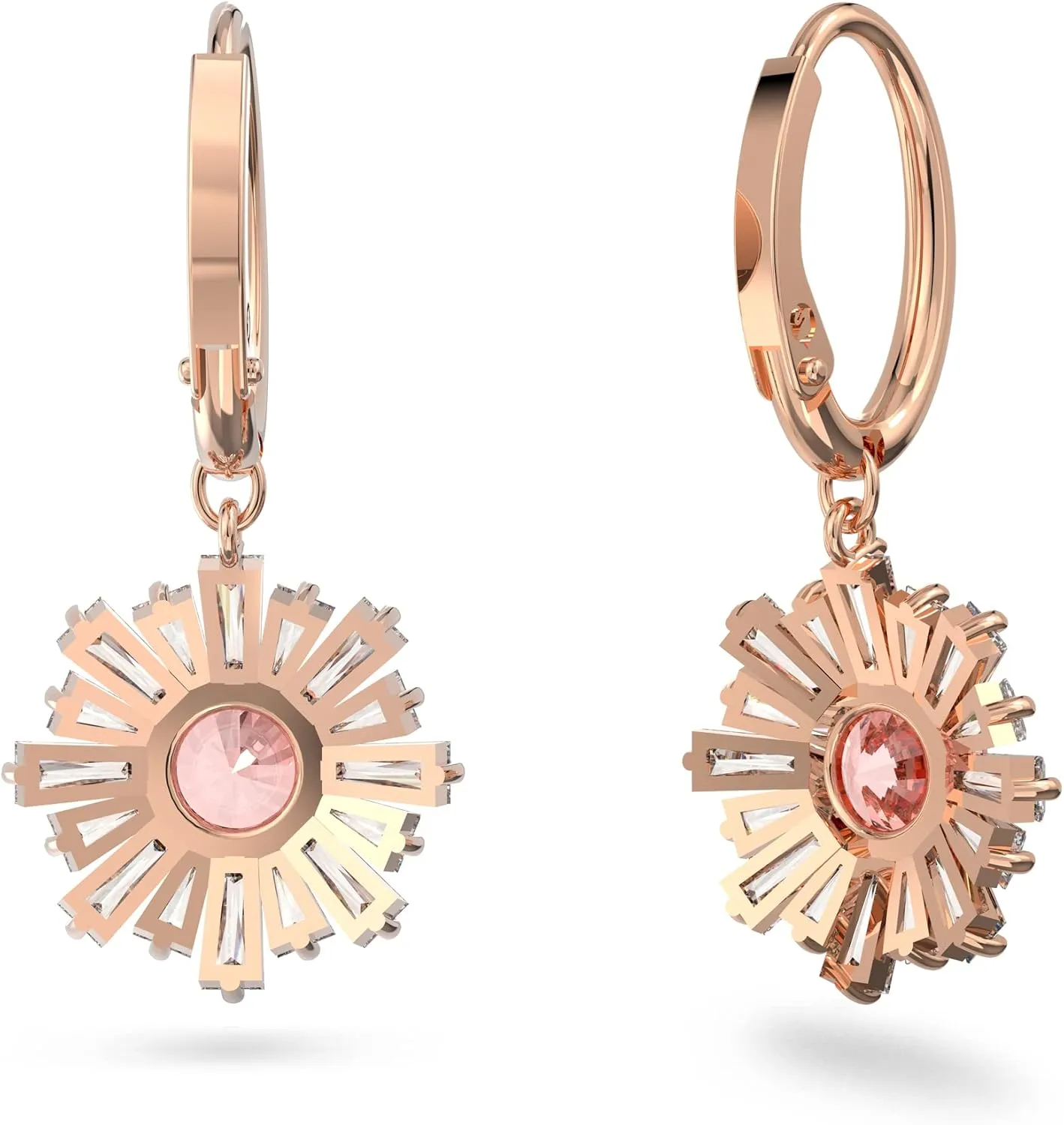 SWAROVSKI Sunshine Jewelry Collection, Pink Crystals, Rose Gold Tone Finish