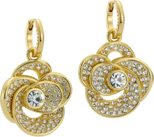 Ted Baker London Florence Crystal Flower Huggie Earrings for Women