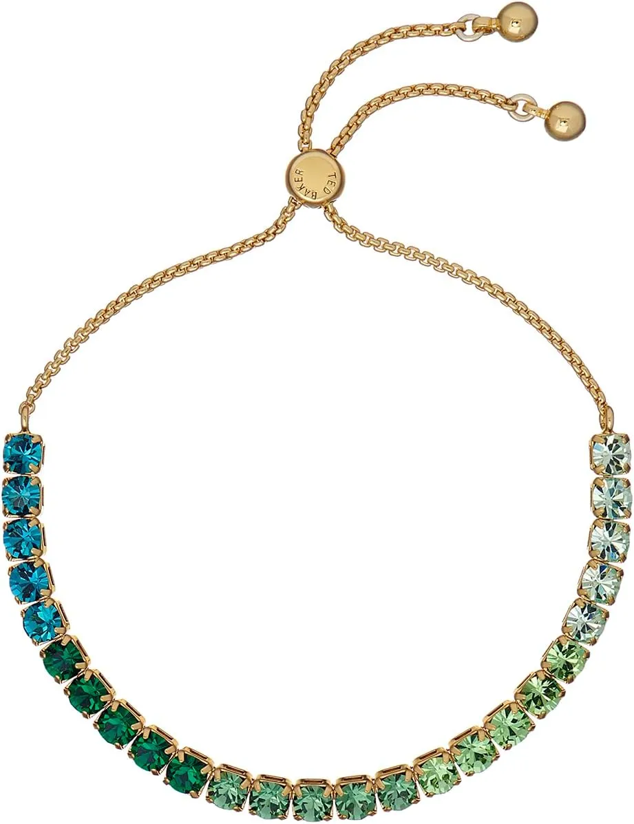 Ted Baker London Melrah Icon Crystal Slider Adjustable Tennis Bracelet for Women