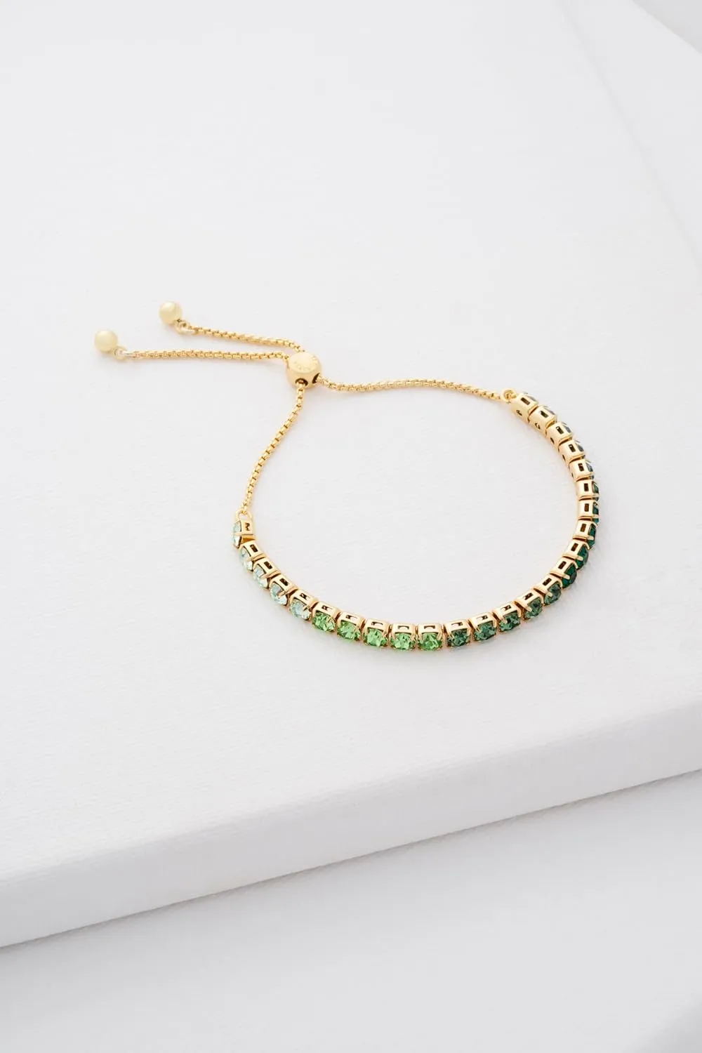 Ted Baker London Melrah Icon Crystal Slider Adjustable Tennis Bracelet for Women