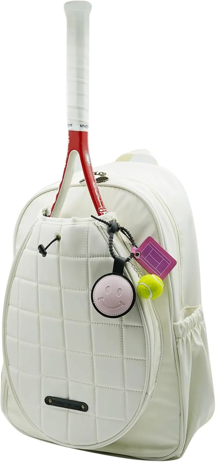Tennis Ball Bag Charm and Key Chain - Tennis Gift and Souvenir for Fans and Lovers