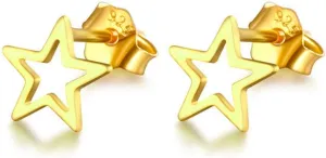Tiny Cartilage S925 Sterling Silver Star Stud Earrings for Women Men Girls Geometric Minimalist Small Tragus Cute Huggie Piercing Studs Post Jewelry Gifts for Birthday Bff Daughter