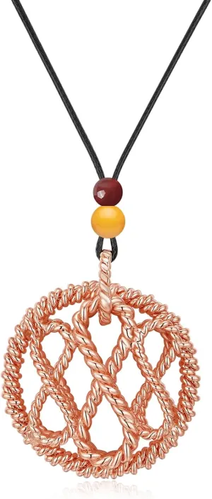 Triple Infinity 888 Tensor Ring Generator Pendant - Empowerment & Sacred Cubit, 144MHz & 188MHz Frequencies