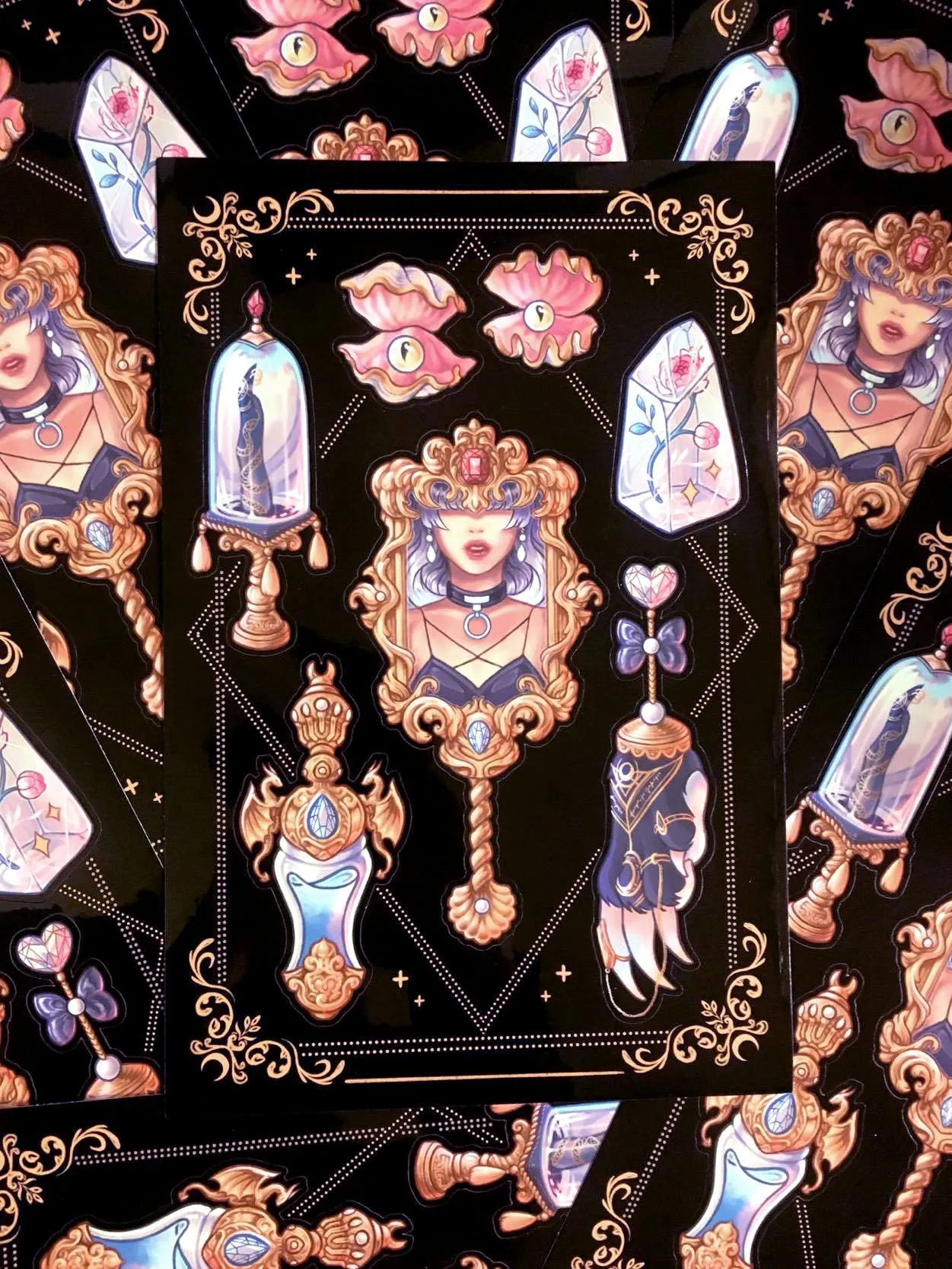 Witch Essential Accessories Vinyl Sticker Sheet